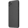 Husa Cover Hard Carbon Fiber pentru iPhone 11 Pro Max Negru