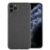 Husa Cover Hard Carbon Fiber pentru iPhone 11 Pro Max Negru