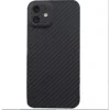 Husa Cover Hard Carbon Fiber pentru iPhone 12 Negru