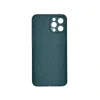 Husa Cover Hard Carbon Fiber pentru iPhone 13 Pro Albastru
