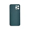 Husa Cover Hard Carbon Fiber pentru iPhone 13 Pro Max Albastru