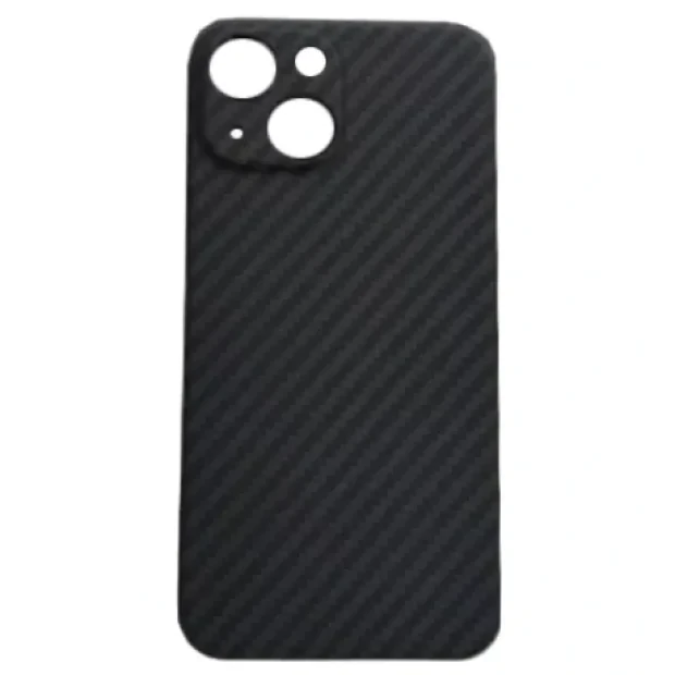 Husa Cover Hard Carbon Fiber pentru iPhone 14 Plus Negru