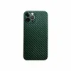 Husa Cover Hard Carbon Fiber pentru iPhone 14 Pro Max Verde