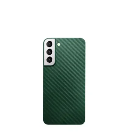 Husa Cover Hard Carbon Fiber pentru Samsung Galaxy A53 5G Verde thumb