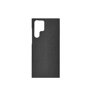 Husa Cover Hard Carbon Fiber pentru Samsung Galaxy S22 Ultra Negru