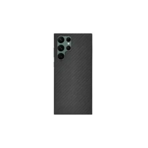 Husa Cover Hard Carbon Fiber pentru Samsung Galaxy S23 Ultra Negru