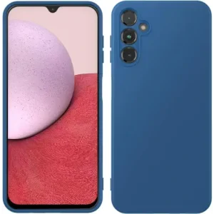 Husa Cover Hard Fun Glitter pentru Samsung Galaxy A14 4G/5G Albastru