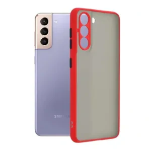 Husa Cover Hard Mat pentru Samsung Galaxy A14 4G/5G Rama Rosu