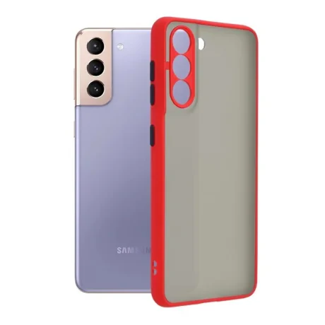 Husa Cover Hard Mat pentru Samsung Galaxy A34 5G Rama Rosu thumb