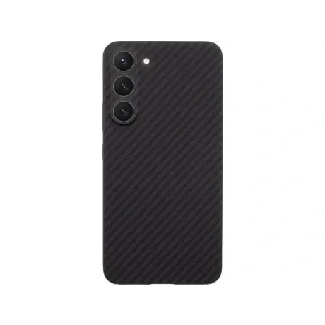 Husa Cover Hard X-Fitted Carbon  Magsafe pentru Samsung Galaxy S23 Negru