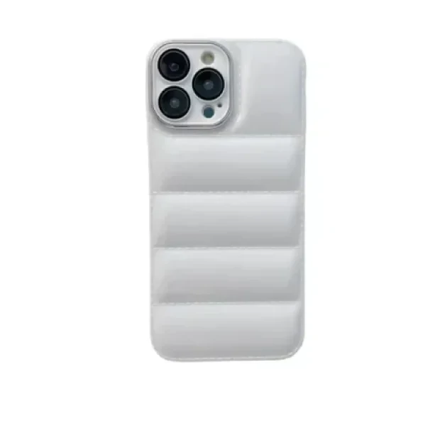 Husa Cover Joe Feather pentru iPhone 13 Pro Max Alb