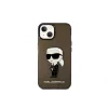 Husa Cover Karl Lagerfeld IML Ikonik NFT pentru iPhone 14 Black