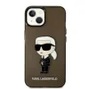 Husa Cover Karl Lagerfeld IML Ikonik NFT pentru iPhone 14 Plus Black