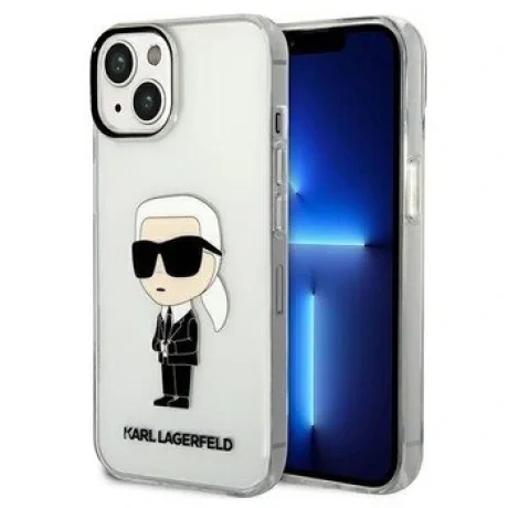 Husa Cover Karl Lagerfeld IML Ikonik NFT pentru iPhone 14 Plus Transparent thumb