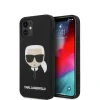 Husa Cover Karl Lagerfeld Liquid Silicone Karl Head Logo pentru iPhone 13/14 Black