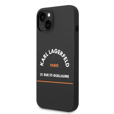 Husa Cover Karl Lagerfeld Rue St Gullaume pentru iPhone 14 Plus Black thumb
