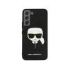 Husa Cover Karl Lagerfeld Saffiano Karl Head pentru Samsung Galaxy S22 Plus Black