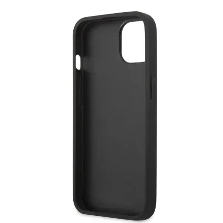 Husa Cover Karl Lagerfeld Saffiano K&amp;C Heads pentru iPhone 13 Silver