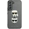 Husa Cover Karl Lagerfeld Saffiano K&amp;C Heads pentru Samsung Galaxy S22 Silver