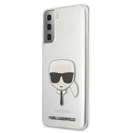 Husa Cover Karl Lagerfeld TPU Head pentru Samsung Galaxy S21 Plus Clear thumb