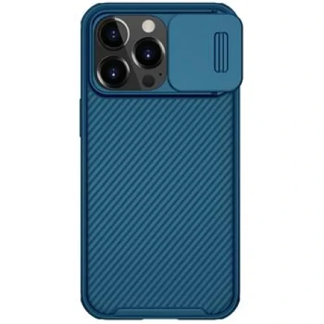 Husa Cover Nillkin CamShield Pro Hard pentru iPhone 13 Pro Albastru thumb