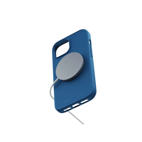 Husa Cover NJORD Silicone MagSafe pentru iPhone 15 Albastru thumb