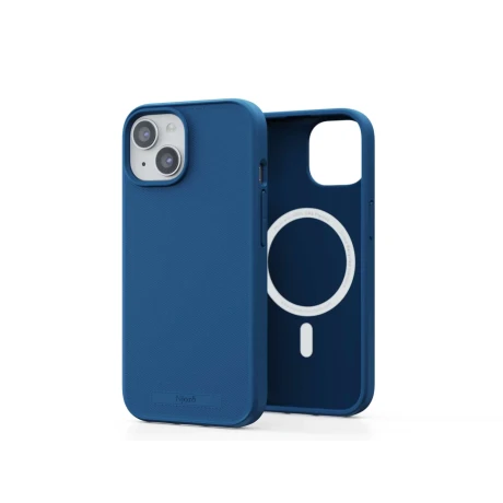 Husa Cover NJORD Silicone MagSafe pentru iPhone 15 Albastru thumb