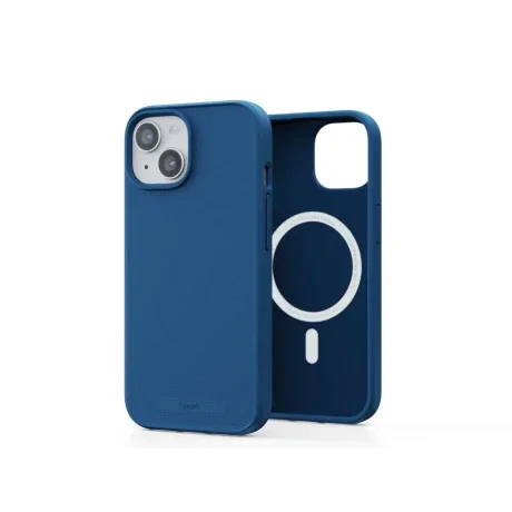 Husa Cover NJORD Silicone MagSafe pentru iPhone 15 Pro Max Albastru