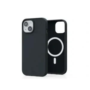 Husa Cover NJORD Silicone MagSafe pentru iPhone 15 Pro Max Negru