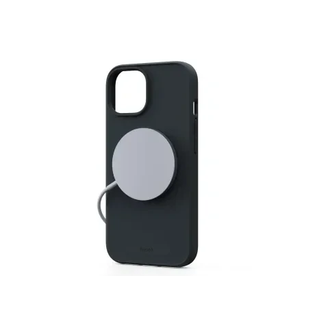 Husa Cover NJORD Silicone MagSafe pentru iPhone 15 Pro Max Negru