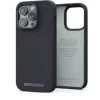 Husa Cover Njord Suede Comfort pentru iPhone 14 Pro Max Negru