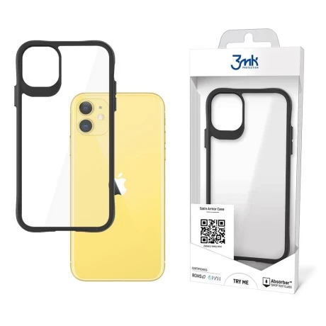 Husa Cover Satin Armor 3MK pentru iPhone 13 Negru