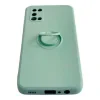 Husa Cover Silicon Finger Grip pentru Samsung A52/A52 5G Verde/Mint
