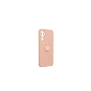 Husa Cover Silicon Finger Grip pentru Samsung  Galaxy A34 5G Roz