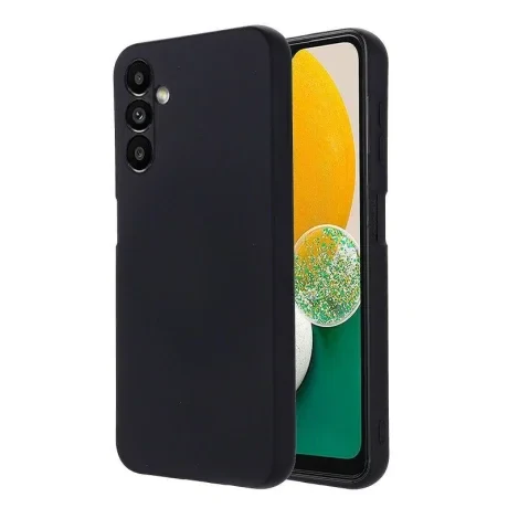 Husa Cover Silicon Slim Mat pentru Samsung Galaxy A14 4G/5G Negru