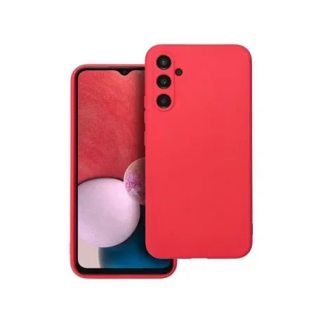 Husa Cover Silicon Slim Mat pentru Samsung Galaxy A34 5g Bulk Rosu