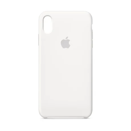 Husa Cover Silicone Apple pentru iPhone Xs Max  Alb thumb