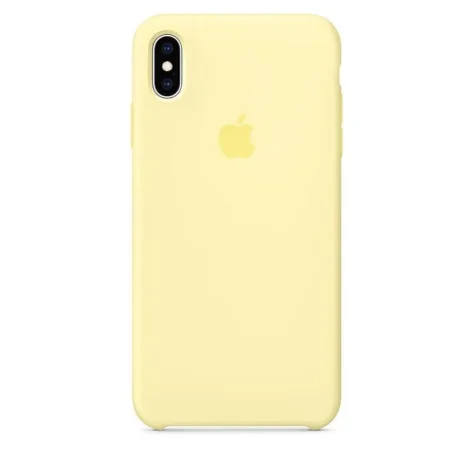 Husa Cover Silicone Apple pentru iPhone XS Max MUJR2ZM/A Yellow thumb