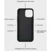 Husa Cover Slim Holdit pentru iPhone 13 Pro 15833 Black