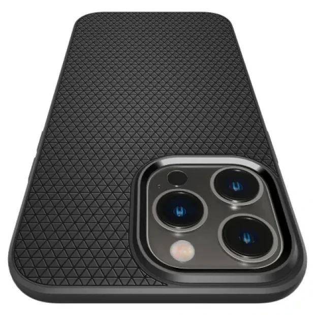 Husa Cover Spigen Liquid Air pentru iPhone 14 Pro Max Mate Black