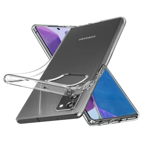 Husa Cover Spigen Liquid Crystal pentru Samsung Galaxy Note 20 Clear thumb