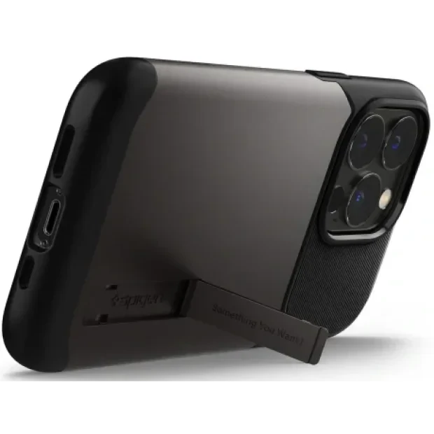 Husa Cover Spigen Slim Armor pentru iPhone 13 Pro Black