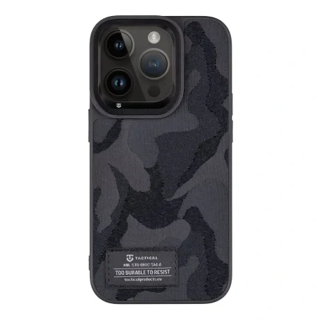 Husa Cover Tactical Camo Troop pentru iPhone 14 Pro Negru thumb