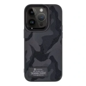 Husa Cover Tactical Camo Troop pentru iPhone 14 Pro Negru