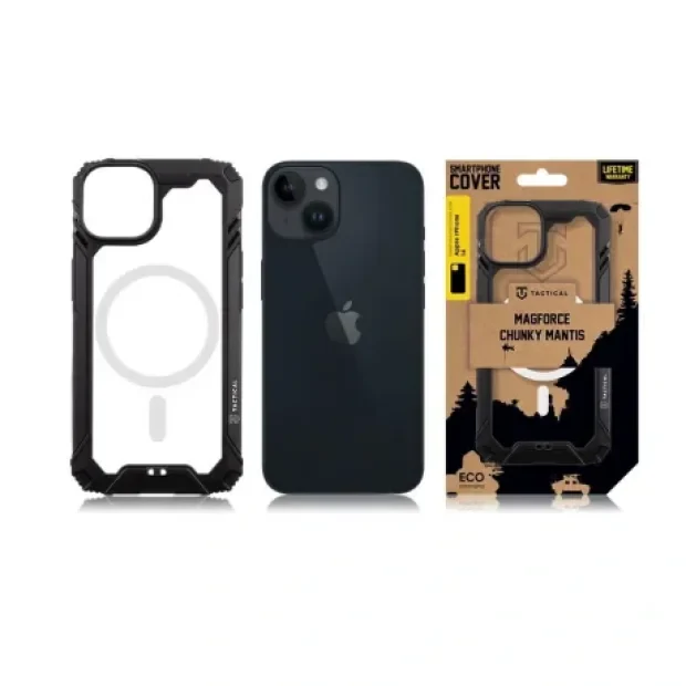 Husa Cover Tactical MagForce Chunky Mantis pentru iPhone 14 Negru