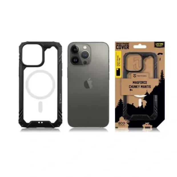 Husa Cover Tactical MagForce Chunky Mantis pentru iPhone 14 Pro Max Negru