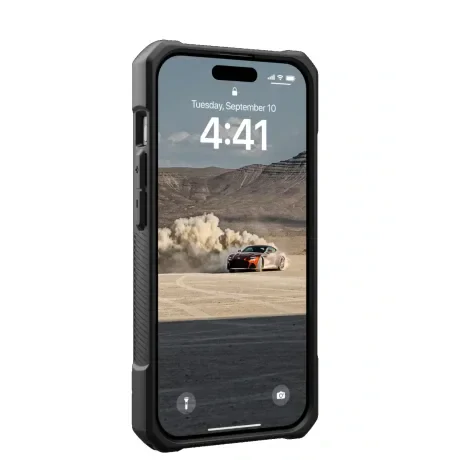 Husa cover UAG Antisoc Monarch pentru iPhone 15 Pro Max Negru