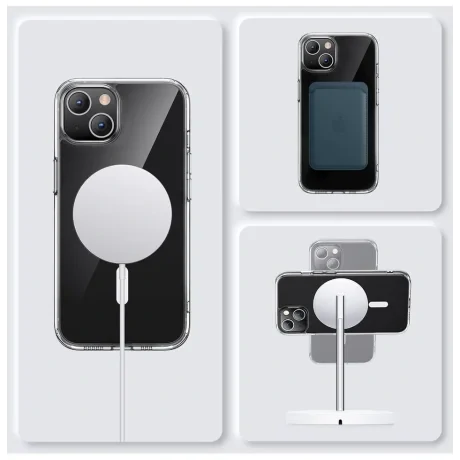 Husa Cover Ugreen Magsafe Case pentru iPhone 13 Pro Transparent thumb