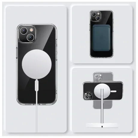 Husa Cover Ugreen Magsafe Case pentru iPhone 13 Pro Transparent