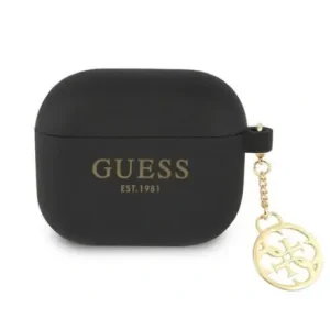 Husa Guess 4G Charm Airpods 3 Black